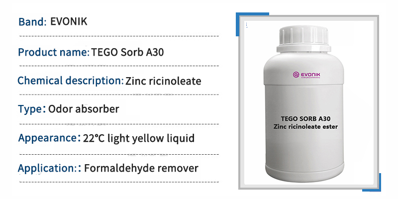 Evonik A30 Water-soluble zinc ricinoleate Deodorant, methanol German imported raw materia 第1张