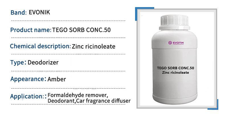 Evonik's Tego®Sorb Conc.50 Solvent Odor Masking And Deodorizing Agent 第1张