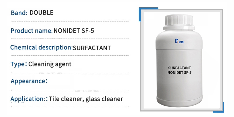 DOUBLE low-foaming surfactant SF-5 cleaner nonionic wetting penetrant and industrial 第1张