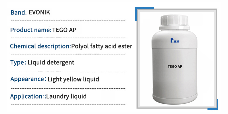 Evonik TEGO AP High Foam Cleaner Laundry Detergent Raw Materials 第1张 Evonik TEGO AP High Foam Cleaner Laundry Detergent Raw Materials 第1张